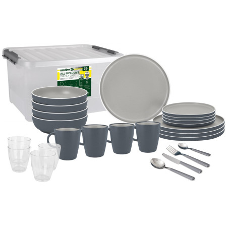 Набір посуду Brunner All Inclusive Trilogy Grey