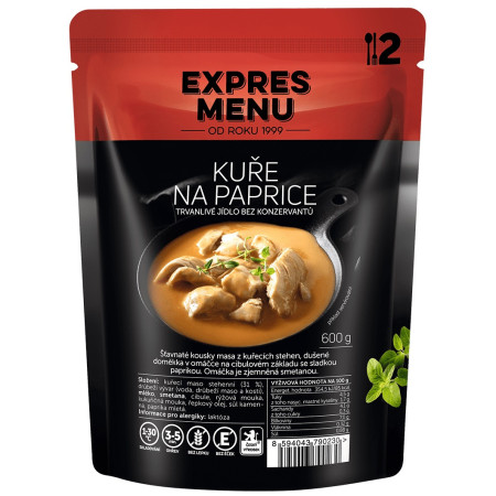 Готова їжа Expres menu Курка з болгарським перцем 600г