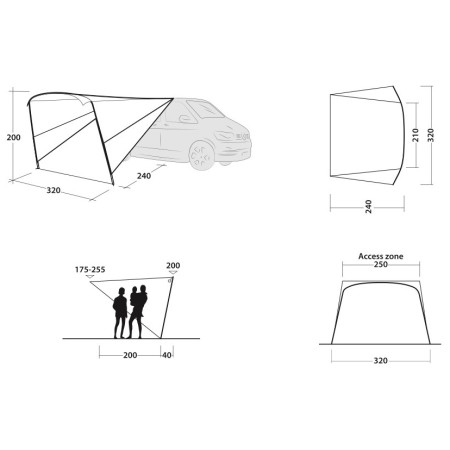 Тент Outwell Touring Canopy