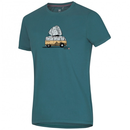 Чоловіча футболка Ocún Classic T Men Bus-Stone бірюзовий Blue Hydro