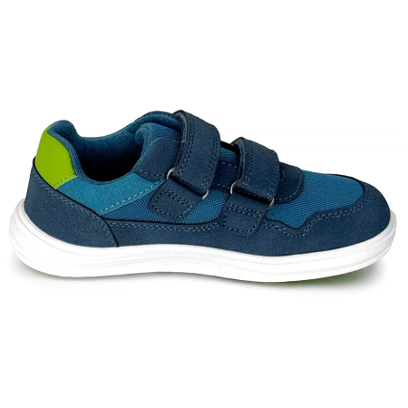 Дитяче взуття barefoot Bugga Safi Blue синій/зелений modrá