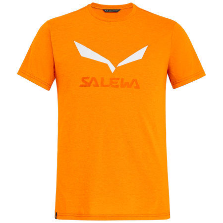 Pánské triko Salewa Solidlogo Dri-Rel M S/S Tee žlutá glory melange