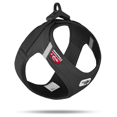 Шлея для собаки Curli Vest Clasp Air-Mesh чорний Black