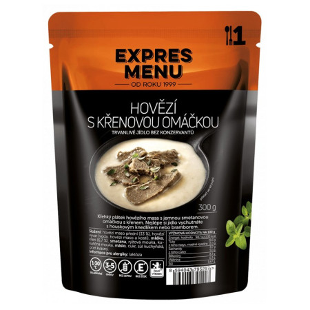 Готова їжа Expres menu Яловичина під соусом з хрону