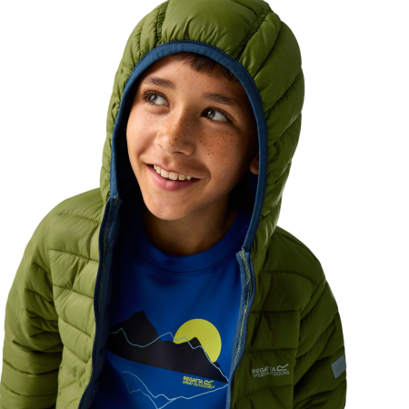 Дитяча зимова куртка Regatta Junior Hooded Marizion Golden Cypress