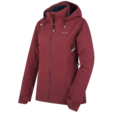 Жіноча куртка Husky Nakron L темно-червоний dk. bordo