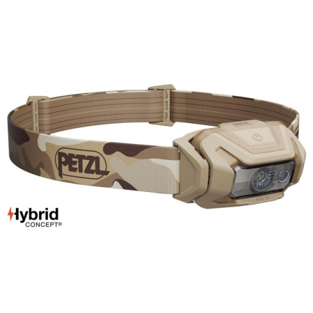 Налобний ліхтарик Petzl Aria 1R RGB бежевий camo