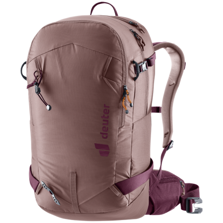 Рюкзак для лиж Deuter Freerider 28 SL рожевий/фіолетовий ashrose-cassis
