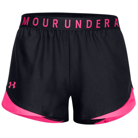 Жіночі шорти Under Armour Play Up Shorts 3.0 чорний/фіолетовий Black / Cerise / Cerise