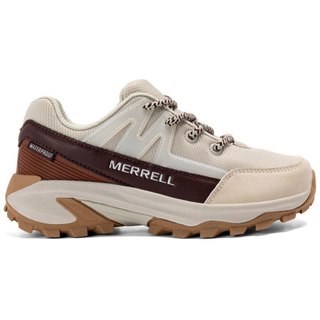 Дитячі черевики Merrell Moab Speed 2 Fst Wp бежевий kahki/brown