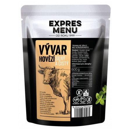 Готова їжа Expres menu Бульйон з яловичини