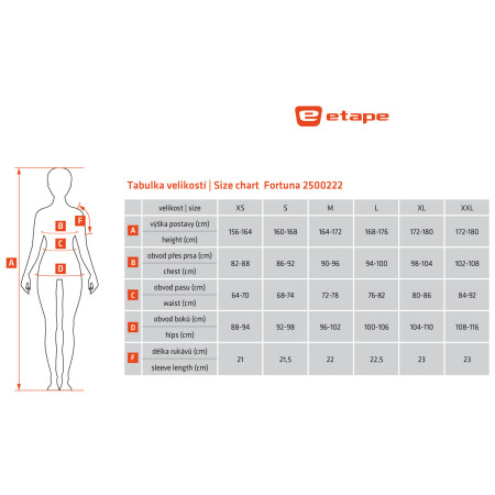 Жіноча велофутболка Etape Fortuna
