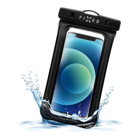 Водонепроникний чохол для телефону Fixed Float Edge чорний