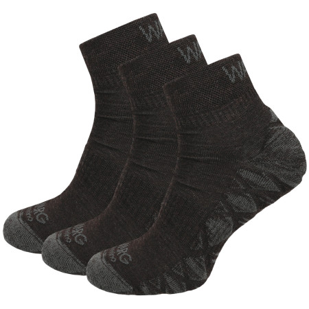 Шкарпетки Warg Endurance Merino Mid 3-pack коричневий Brown
