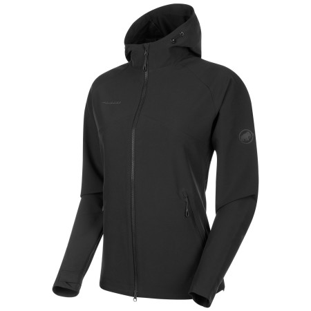Жіноча куртка Mammut Macun SO Hooded Jck. W чорний Black