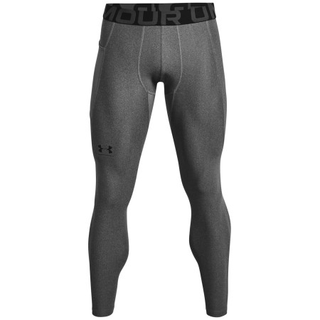 Чоловічі термоштани Under Armour HG Armour Leggings сірий CarbonHeather/Black