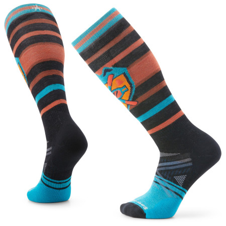 Гірськолижні шкарпетки Smartwool Ski Full Cushion Alpine Edge чорний/помаранчевий