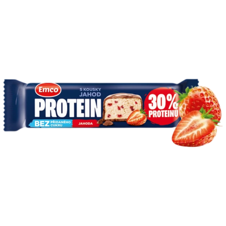 Протеїновий батончик Emco Jahodová 50g