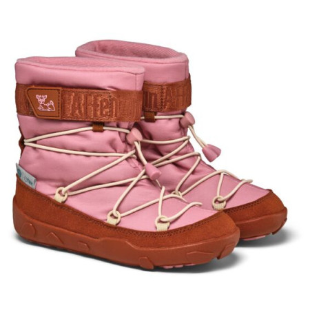 Дитячі зимові черевики Affenzahn Winter Boot Vegan Snowy Deer рожевий Deer