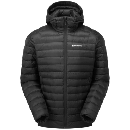 Чоловіча зимова куртка Montane Anti Freeze Hoodie чорний BLACK