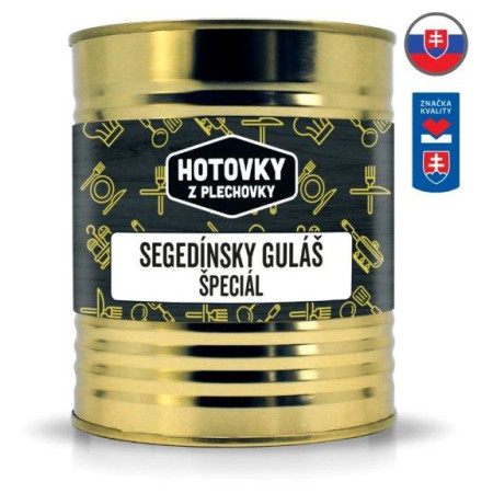 Головна страва Hotovky z plechovky Сегедський гуляш 800г