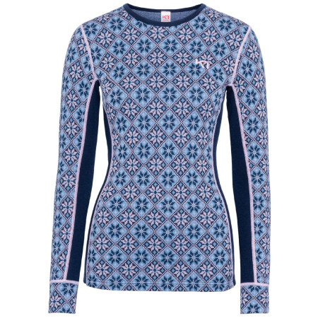 Жіноча функціональна футболка Kari Traa Rose LS 2.0 темно-синій Dark Navy Blue