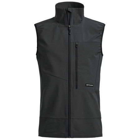 Чоловіча жилетка Ortovox Venet Softshell Vest чорний Black Raven