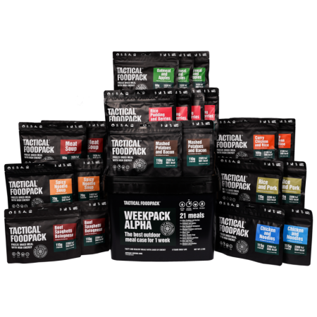 Дегідрована їжа Tactical Foodpack Weekpack Alpha