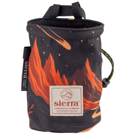 Мішечок для магнезії SIERRA Climbing Element Series чорний/помаранчевий