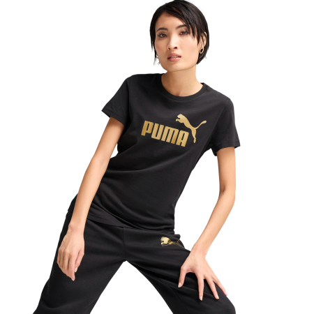 Жіноча футболка Puma ESS NO. 1 LOGO Metallic Tee