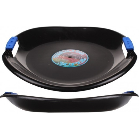 Санки у формі  тарілки Yate Tornado Super чорний