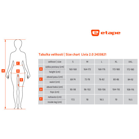 Жіночі велосипедні шорти Etape Livia 2.0