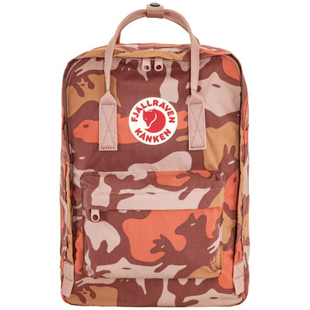 Міський рюкзак Fjällräven Kånken Graphics Laptop 15 рожевий ChalkRose-Hidden Animals