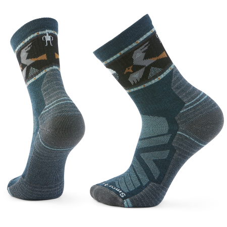 Шкарпетки Smartwool Hike Light Cushion Soaring Mid Crew Sock синій TWILIGHT BLUE