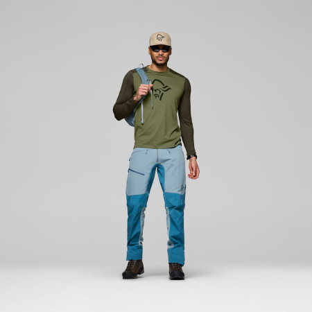 Чоловіча функціональна футболка Norrona femund pureUll Long Sleeve