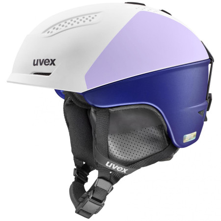 Жіночий гірськолижний шолом Uvex Ultra Pro WE білий/фіолетовий white-cool lav.