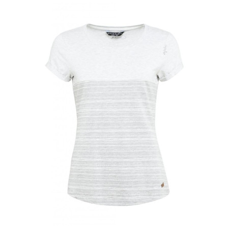 Жіноча футболка Chillaz Ötztal Stripes Abstract світло-сірий