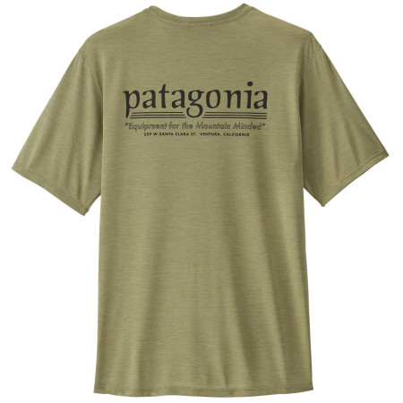 Чоловіча футболка Patagonia Men's Capilene Cool Daily Shirt - Hut Tripper зелений Gumtree Green - Light Gumtree Green X-Dye