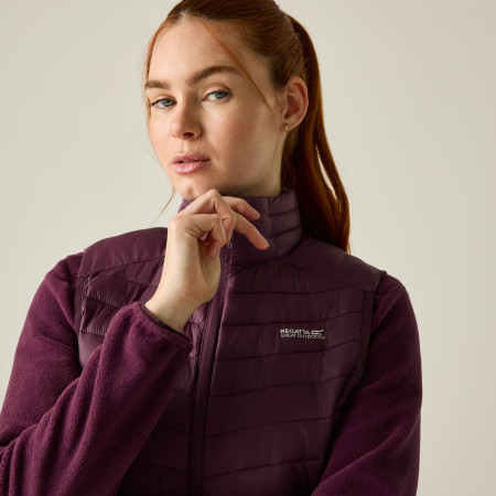 Жіноча жилетка Regatta Womens Leedre Hybrid B/W