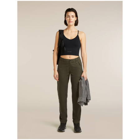 Спортивний бюстгальтер Icebreaker Merino Blend 260 Seamless Rib Strappy Tank