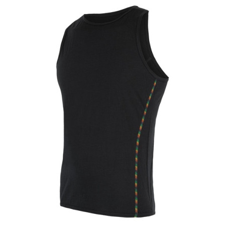 Чоловіча функціональна майка Sensor Merino Air чорний black