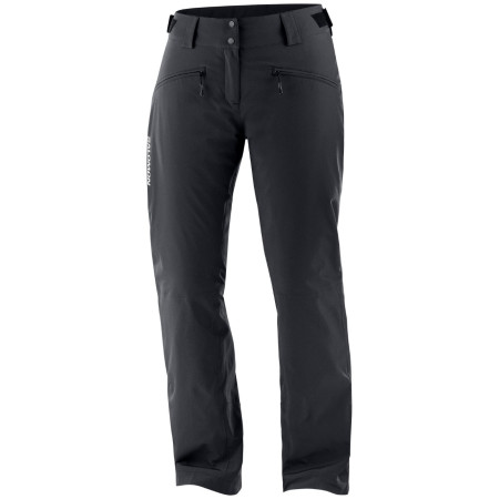 Жіночі лижні штани Salomon Edge Pant W чорний DEEP BLACK
