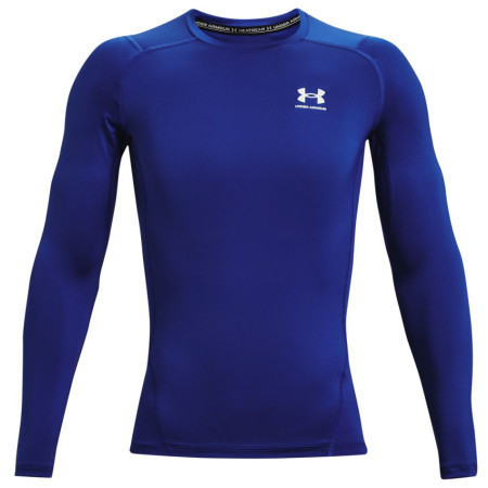 Чоловіча функціональна футболка Under Armour HG Armour Comp LS синій Royal//White