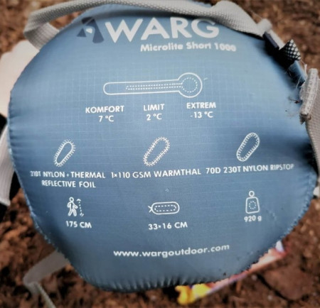 ТЕСТ: Спальник Warg Microlite 1000