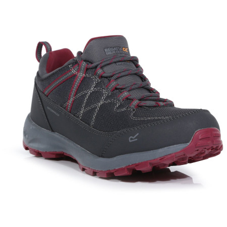 Жіночі черевики Regatta Samaris Lite Low сірий/червоний