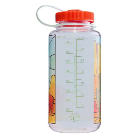 Пляшка Nalgene Wide Mouth 1l Clear Stained Glass