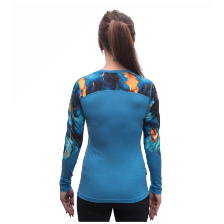 Жіноча футболка Sensor Merino Impress, dl.rukáv