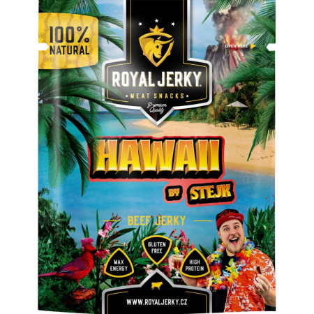 М’ясо сушене Royal Jerky Beef Hawaii By Stejk 9x22g