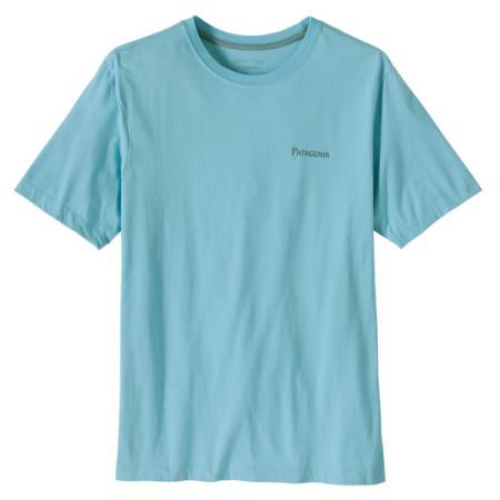 Чоловіча футболка Patagonia M's Water People Banner T-Shirt синій Snowmelt Blue
