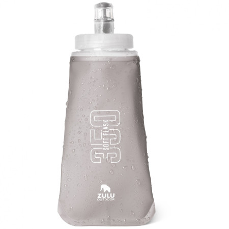М'яка пляшка Zulu Soft Flask 350 сірий